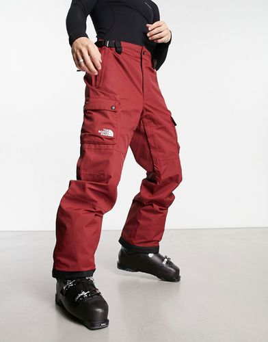 Ski Slashback - Pantalon de ski cargo en tissu DryVent imperméable - Bordeaux - The North Face - Modalova