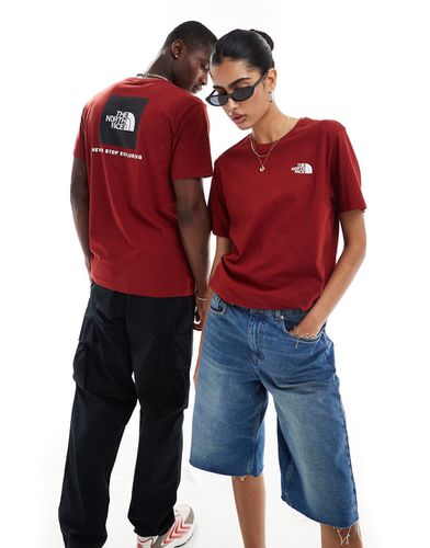 Red Box - T-shirt à imprimé au dos - Rouille - The North Face - Modalova