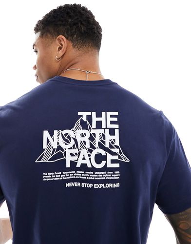 T-shirt à imprimé esquisse - et blanc - The North Face - Modalova