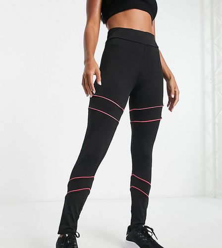 Fitness Petite - Legging de sport avec passepoils contrastants - Threadbare - Modalova