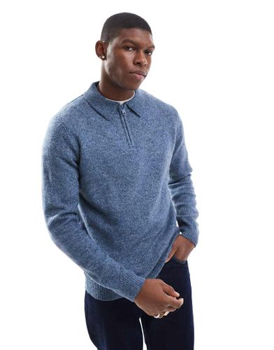 Pull en maille  col polo zipp - Threadbare - Modalova