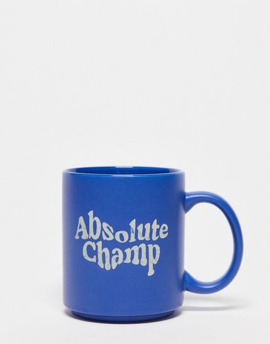 Mug à inscription Absolute Champ » - Typo - Modalova