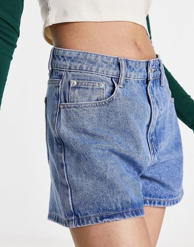 Short en jean à taille haute - clair - Urban Revivo - Modalova