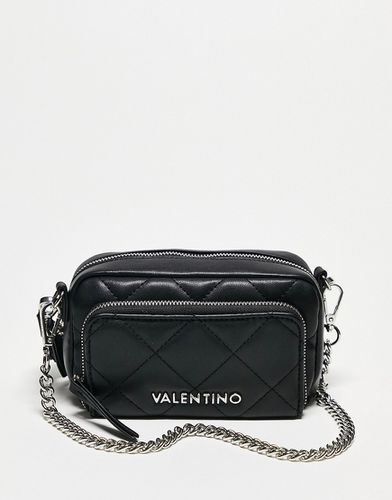 Valentino - Ocarina - Sac bandoulière rigide en PU matelassé - Noir - Valentino Bags - Modalova