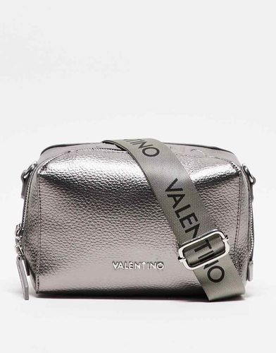 Valentino - Pattie - Sac caméra à bandoulière - acier - Valentino Bags - Modalova