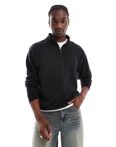 Original Standard - Sweat ample à col zippé - Noir - Vans - Modalova