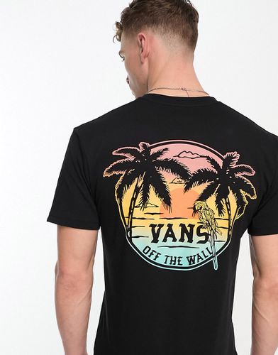 Paradise - T-shirt imprimé au dos - Noir - Vans - Modalova