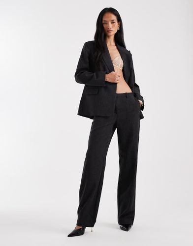 Blazer d'ensemble droit et lgant - Noir poivre et sel - Vero Moda - Modalova