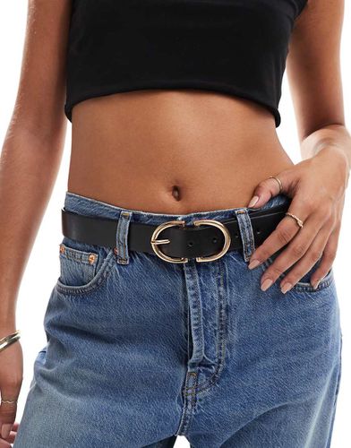 Ceinture à boucle dorée en demi-lune - Vero Moda - Modalova