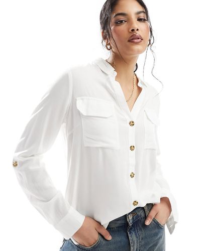 Chemise boutonnée à poches - Vero Moda - Modalova