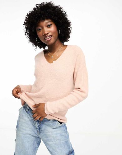 Pull en maille légère à col en V - Vero Moda - Modalova