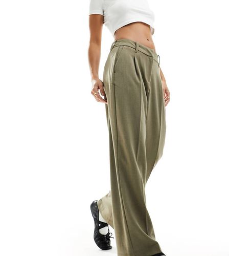 Pantalon droit habillé - Beige - Vero Moda Petite - Modalova