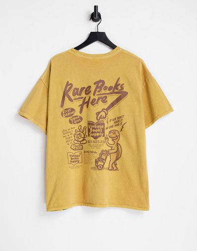 T-shirt à imprimé livre - clair - Vintage Supply - Modalova