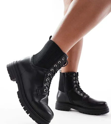 Bottines chunky à lacets - Yours - Modalova