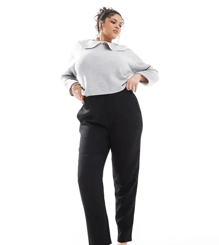 Pantalon fuselé avec pinces à la taille - Yours - Modalova