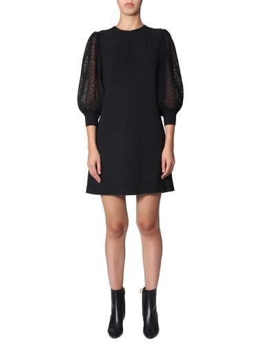 Givenchy dress with pleated sleeves - givenchy - Modalova