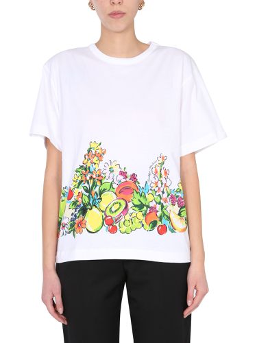 Fruit print t-shirt - boutique moschino - Modalova