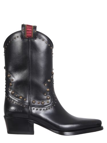 Dsquared leather boots - dsquared - Modalova