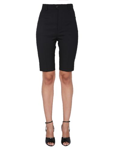 Grain de poudre cyclist bermuda - saint laurent - Modalova