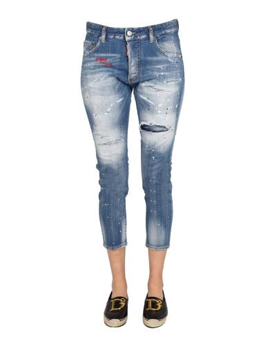 Dsquared slim fit jeans - dsquared - Modalova