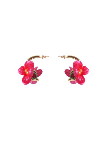 La doublej small flora earrings - la doublej - Modalova