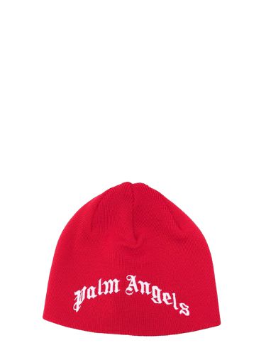 Palm angels berretto con logo - palm angels - Modalova