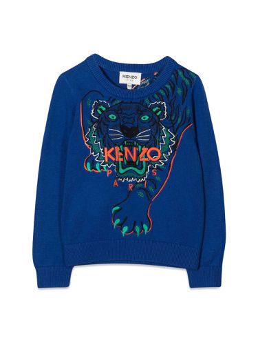 Kenzo tiger crewneck sweater - kenzo - Modalova