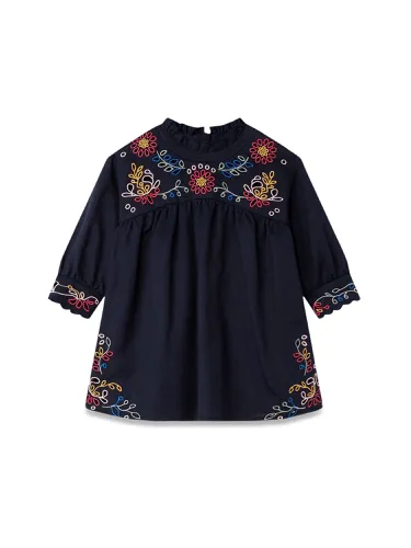 Chloe' flower embroidery dress - chloe' - Modalova