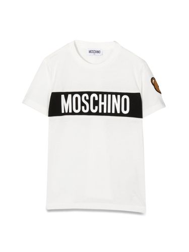 Moschino t-shirt m/c logo band - moschino - Modalova
