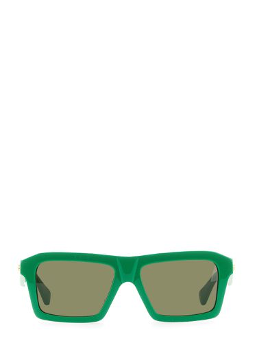 Classic square sunglasses - bottega veneta - Modalova