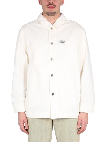 Études cotton shirt jacket - études - Modalova