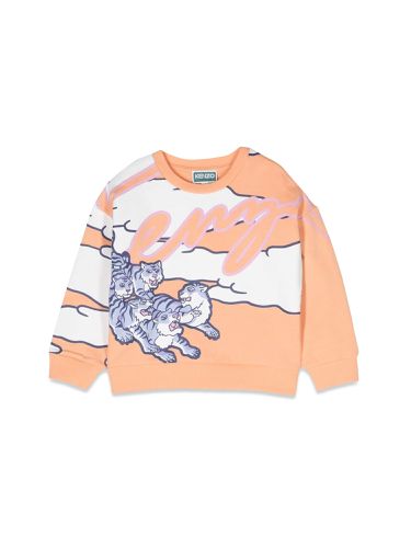 Tigers print crewneck sweatshirt - kenzo - Modalova