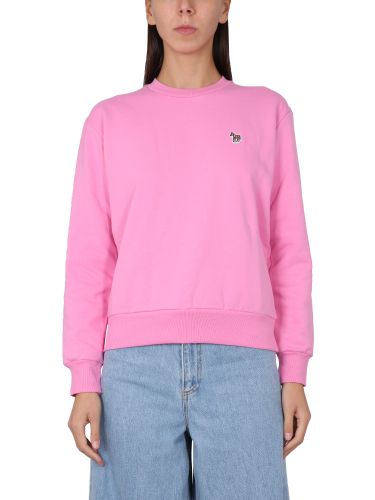 Sweatshirt with zebra patch - ps by paul smith - Modalova