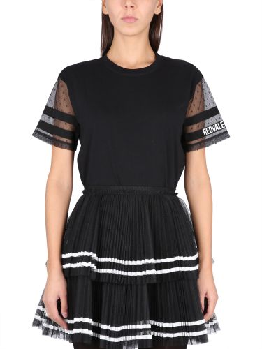 Red valentino crewneck t-shirt - red valentino - Modalova