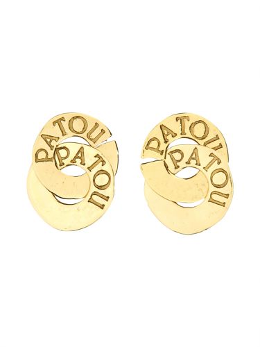 Patou double coin earrings - patou - Modalova