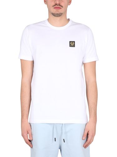 Belstaff t-shirt with logo patch - belstaff - Modalova