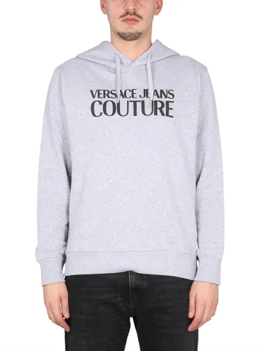 Sweatshirt with logo - versace jeans couture - Modalova