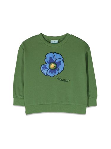 Kenzo poppy crewneck sweatshirt - kenzo - Modalova