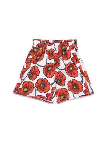 Kenzo poppy flowers shorts - kenzo - Modalova