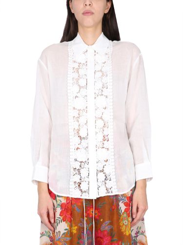Zimmermann lace flower shirt - zimmermann - Modalova