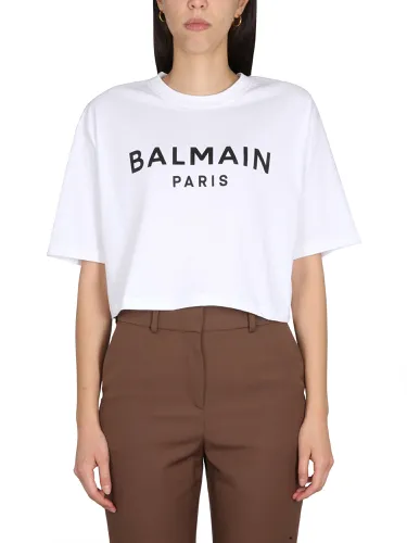 Balmain t-shirt with logo - balmain - Modalova