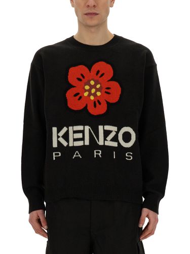 Jersey with embroidery boke flower - kenzo - Modalova