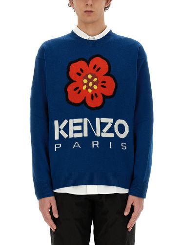 Jersey with embroidery boke flower - kenzo - Modalova