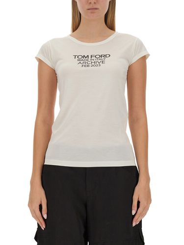 Tom ford t-shirt with logo - tom ford - Modalova