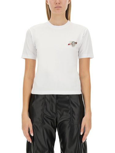 Msgm t-shirt with logo - msgm - Modalova