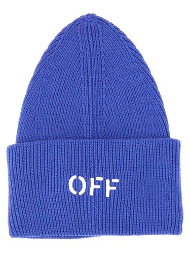 Off-white loose fit knit hat - off-white - Modalova
