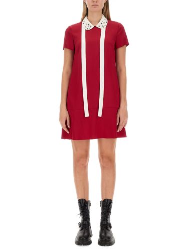 Red valentino crepe dress - red valentino - Modalova