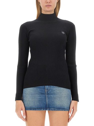 Maison kitsuné fox patch jersey - maison kitsuné - Modalova