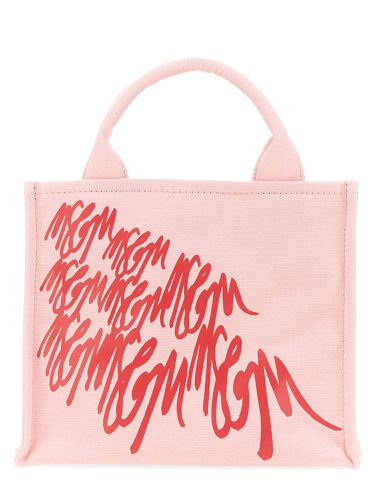Msgm mini bag with logo - msgm - Modalova
