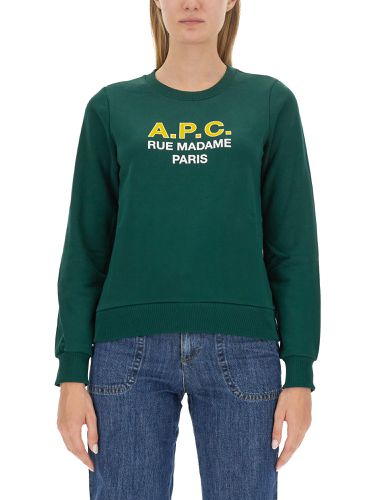 A.p.c. sweatshirt with logo - a.p.c. - Modalova